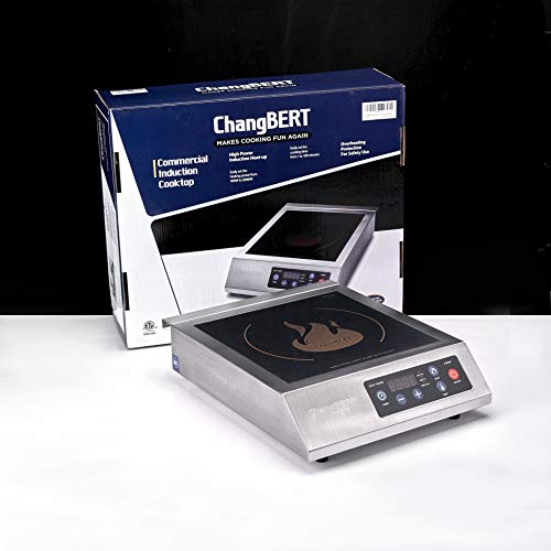 ChangBERT Induction Cooktop ChangBERT 208240V 3200W NSF certified Commercial Grade Burner Pro