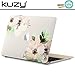Kuzy MacBook 12 inch Case, Retina Display Model A1534 New 2018 2017 2016 2015 Soft Touch Hard Case Shell Cover - Flowers