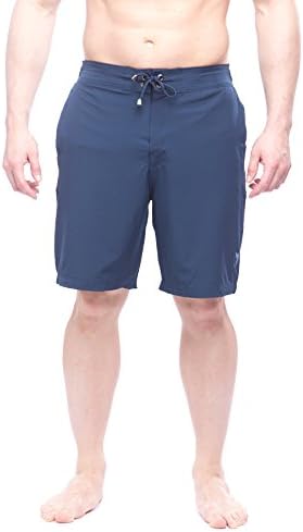 Blue Marlin Mens mesh lined swim trunks , Navy L