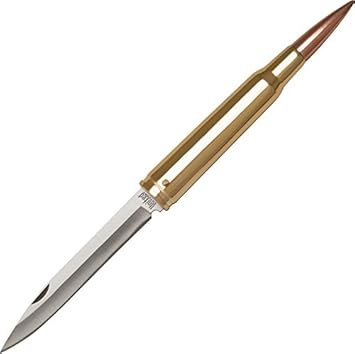 Amazon.com: United Cutlery UC7 7 Caliber Bullet Folding Knife ...