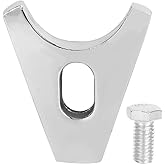 Chrome Steel Distributor Clamp Hold Down with Screw SBC Fit for DISTRIBUTORS V8 & V6