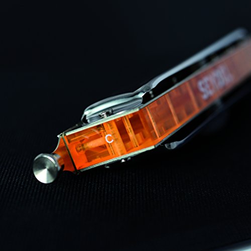 SEYDEL Chromatic DeLuxe Steel Solo Harmonica C
