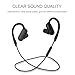 IKOPO Bluetooth headphones Wireless V4.1,Noise Cancelling Stereo Audio In-Ear Earbuds Sports headsets with Mic