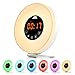 Benewell Sunrise Alarm Clock Wake Up Light Digital Clock with 6 Natural Sounds, FM Radio, 7 Color Night Light, Easy Touch Control ( Premium Upgraded Version)