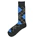 Casual Crew Dress Socks, SUTTOS Men's Argyle Striped Funky Patterned Cotton Sock 2 Pairs