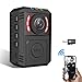 Upgrade Police Body Camera with Night Vision for Law Enforcement HD 1080P Motion Detection Body Worn Camera Mini Spy Portable Body Camera with 64GB Memory Card Security Personal Camera with Phone App
