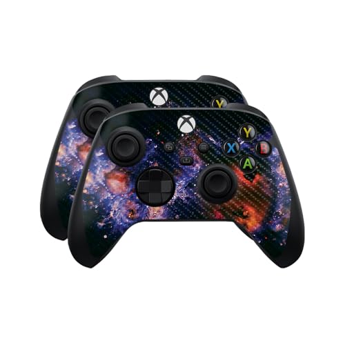 Carbon Fiber Skin Compatible with Microsoft Xbox Series X|S Controller (2 Pack)…