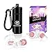 High Fidelity Music Ear Plugs for Women, Hearprotek 20db Noise Reduction Earplugs-Hearing Protection for Concert, Musicians, DJ's, Festival, Nightclub, Office and Other Loud Events (Pink)