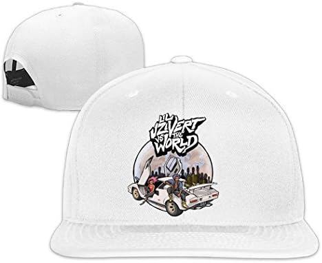 Men's or Women's Cotton Fashion Lil Uzi Vert VS The World Logo Hip Hop Caps White