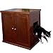 THE REFINED FELINE RLB-MA Wood Cat Litter Box, Mahogany primary