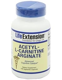 Vida Extension acetilo-l-carnitine arginate 90 Cápsulas vegetarianas