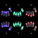 W-plus Flashing Finger Lighting Gloves LED Colorful Rave Gloves 7 Colors Light Show - Light-up Flashing Novelty Toys - Amazing Christmas Gift for Kids