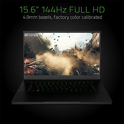 Razer Blade 15 Gaming Laptop 2019: Intel Core i7-9750H 6 Core, NVIDIA GeForce RTX 2060, 15.6
