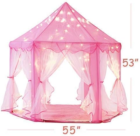 intency pink princess castle