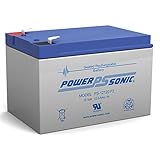 Power-Sonic PS-Series Sealed Lead-Acid Battery 12V 12.0 AH F2 Terminals (PS-12120)