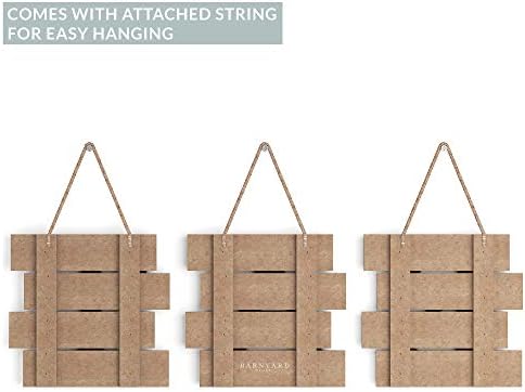 Wooden wall decor sign with the word "EAT" written in a playful font.