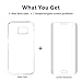 Redlink Galaxy S7 Edge Screen Protector Full Coverage 3D Glass tempered Screen Protector + Phone Case for Samsung Galaxy S7 Edge