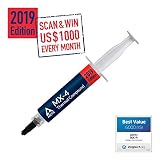 ARCTIC MX-4 2019 Edition - Thermal Compound Paste - Carbon Based High Performance - Heatsink Paste - Thermal Compound CPU for All Coolers, Thermal Interface Material - High Durability - 8 Grams