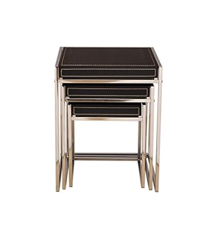 HomeTown Maria Nesting Table (Black)