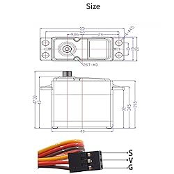 Geekstory Feetech FT5330M 35KG Digital RC Core