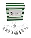 Palm City Products Food Lovers Themed Wine Charms - 10 Piece Wine Charm Set - Great Gift for Foodies