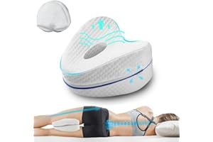 Vertdens Knee Pillow for Side Pillow, Memory Foam Knee Pillow, Suitable for Relieving Leg, Back, Knee Pain, improving Sleep Quality, Butterfly Side Pillow Leg Pillow…
