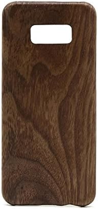 Dulaxie TM} Wooden Phone Case For Samsung S8 Plus Natural Wood Cover For Huawei P10 Plus For Xiaomi MIX 2 Phone thin Coque Case [ Type 1 For Samsung S8 Plus ]