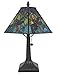 Amora Lighting AM288TL08 Tiffany Style Dragonfly Table Lamp