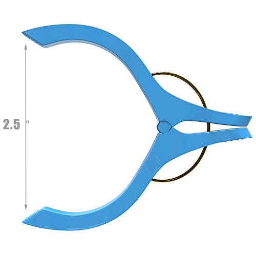 image for Attmu 12 Pack Beach Towel Clips Chair Clips Towel Holder in Fun Bright