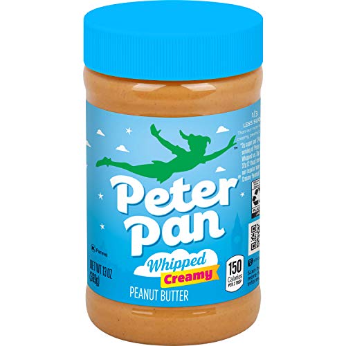 Peter Pan Creamy Whipped Peanut Butter, 13 Ounce (Pack of 12)