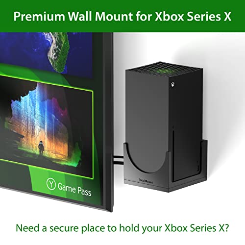 TotalMount Wall Mount for Xbox Series X Mounts Xbox Series X on a
