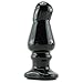 Doc Johnson Titanmen - Master Tool #5 - Angled Wide Plug - 6.5 in. Long and 2.5 in. Wide - Prostate Stimulating Anal Toy - Butt Plug