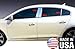 Made in USA! Compatible with 2010-2016 Buick Lacrosse 6PC Stainless Steel Chrome Pillar Post Trim