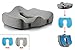 Ziraki Office Car Seat Cushion - Memory Foam - Orthopedic Luxury & Large Chair Pillow | for Back Pain - Helps with Sciatica Back, Tailbone Pain - Office Chair Car Seat Pillow +Cooling Gel Add On