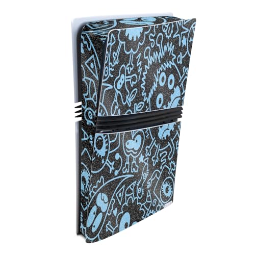 Glossy Glitter Gaming Skin Compatible with Sony PlayStation 5 PS5 Pro Console -…