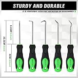 SWANLAKE 10Pcs Hook and Pick Set CR-V Steel Shafts Storage Pouch view 3