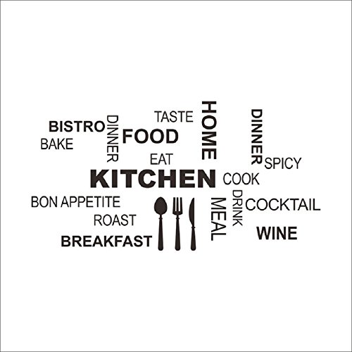Malloom-cocina-patrn-de-Carta-desmontable-vinilo-Pegatinas-de-pared-Mural-Decal-Cotizaciones-Arte-Decoracin-Del-Hogar