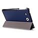 Galaxy Tab A 7.0 Case, [Multi-angle Stand] Ultra Slim Lightweight Folding PU Case Stand Cover for Samsung Galaxy Tab A 7.0 Tablet 2016 Release / SM-T280 / SM-T285 -Dark Blue