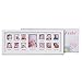 Feibi My First Year Baby Photo Frame Newborn Baby Keepsake Frame Kit Wood Kids Wall Hanging Picture Frame 13 Month Photo Frame (White) - Unique Baby Gifts The Perfect Decorations for Room Wall