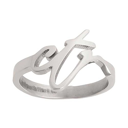 RingmastersCTR RING Stainless Steel "Cursive Small" - J103 (9)