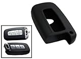 iJDMTOY Soft Silicone Remote Smart Key Holder Fob For Hyundai Genesis Sedan Coupe Elantra Sonata Kia Forte Optima Soul Sorento