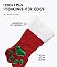 Outward Hound Paw Stocking Holiday & Christmas Decor for Dogs & Cats, Small, Red