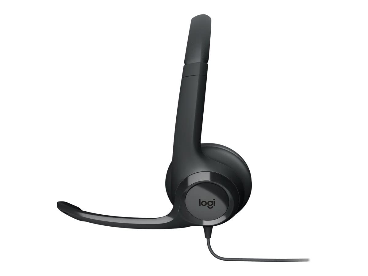 Logitech ClearChat Comfort/USB Headset H390 (Black)