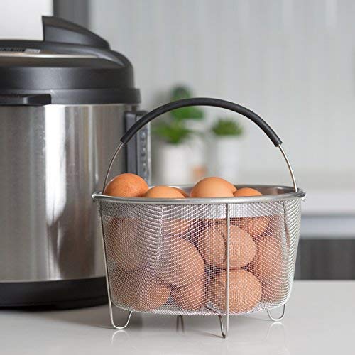 image for Zoari's Kitchen Steamer 6 Qt Accessories Steamer Basket 6 Quart with S