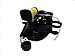 Techtron International Black Drinking Helmet with Mic and Siren 7 Different Sounds
