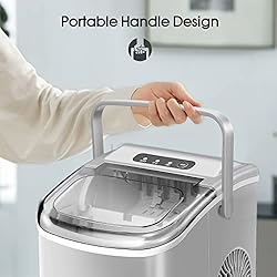 AGLUCKY Ice Makers Countertop,Portable Ice Maker
