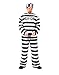 Fun World Costumes Jailbird Or Prisoner, Black, One Size