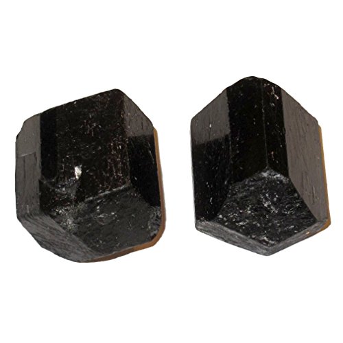 Tourmaline cluster black 01 pair of protective spiritua…