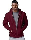 Hanes Mens ComfortBlend EcoSmart 50/50 Full-Zip Hood (P180)