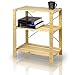 Furinno Pine Solid Wood 3-Tier Shelf